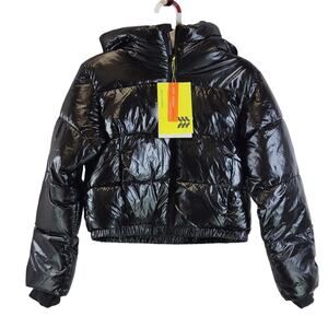 All in Motion Kids Puffer Jacket, Black, Size M, NWT